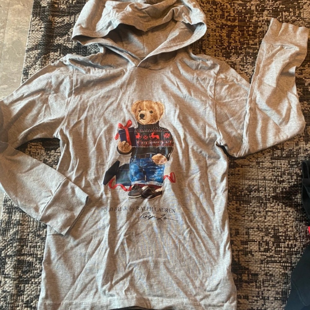 Polo by Ralph Lauren Gray Hoodie